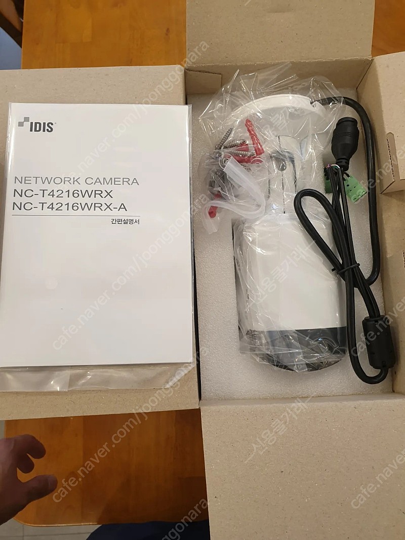 IDIS 아이디스 IP CCTV카메라 새제품 판매합니다 NC-T4216WRX