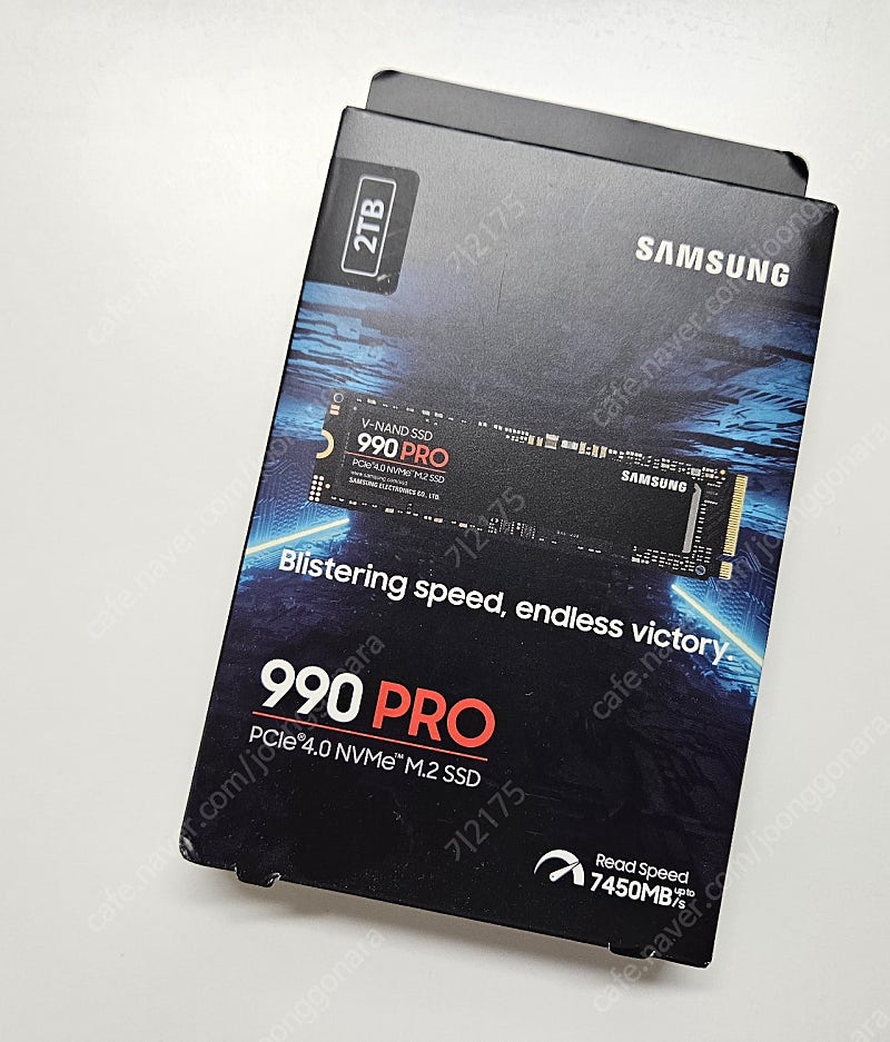 (미개봉 새제품) 삼성 990pro 2tb ssd