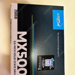 마이크론 ssd mx500 256기가 새제품 판매합니다