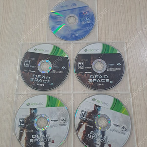 [부산][GS25택배] XBOX360 게임타이틀 3종 알CD 일괄 팔아요