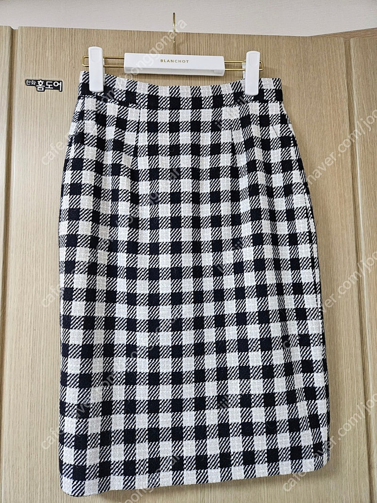 블랑쇼 체크 스커트 SHEPHERD CHECK SKIRT--2