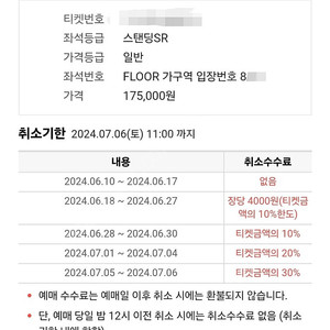 2024 싸이 흠뻑쇼 광주 7/7 일요일 SR 가구역 8XX 초반대 2연석 양도합니다 개당 200,000원