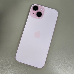 (새상품급) 아이폰15 128G 핑크 배터리100% 보증10월까지남은 정상해지폰 82만팝니다