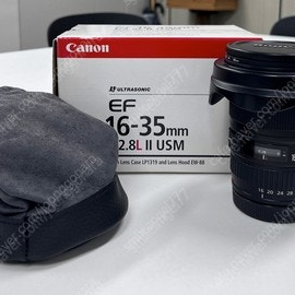 캐논 EF 16-35 L USM F2.8 II 렌즈 팝니다.