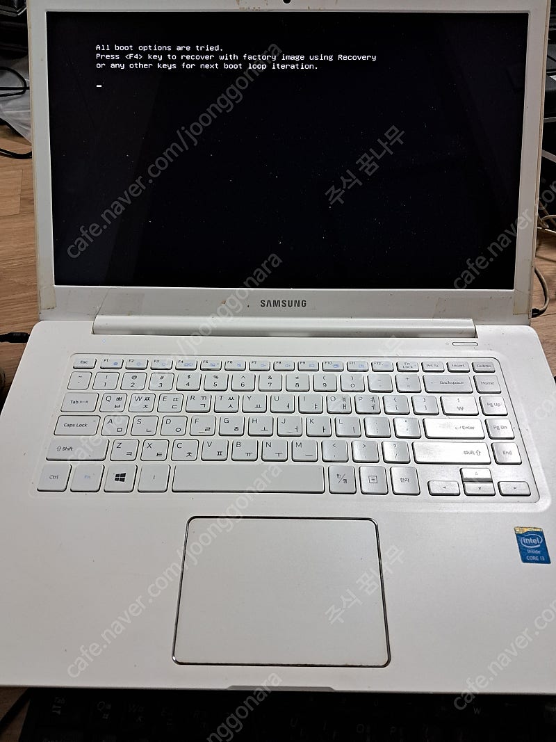 삼성노트북 nt910s5j 액정밧데리상태최상 키보드불량팝니다