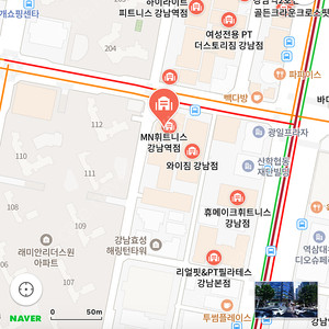 강남역 NM휘트니스 헬스 PT 11회 양도