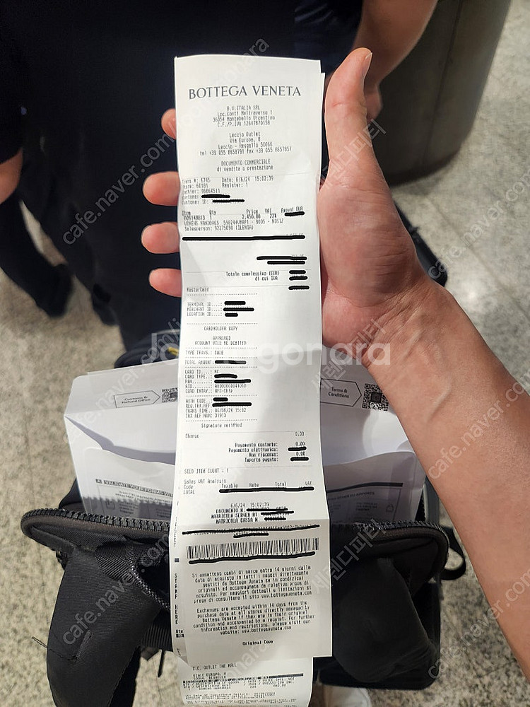 보테가베네타 아르코 토드백 화이트 정품 새 것--0