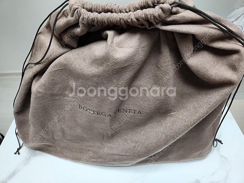 보테가베네타 아르코 토드백 화이트 정품 새 것--2