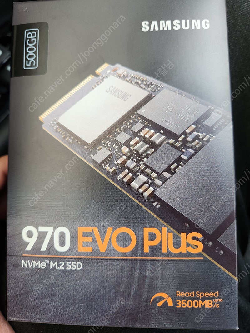 삼성 970evo plus m.2 500gb [미개봉] 7개팝니다