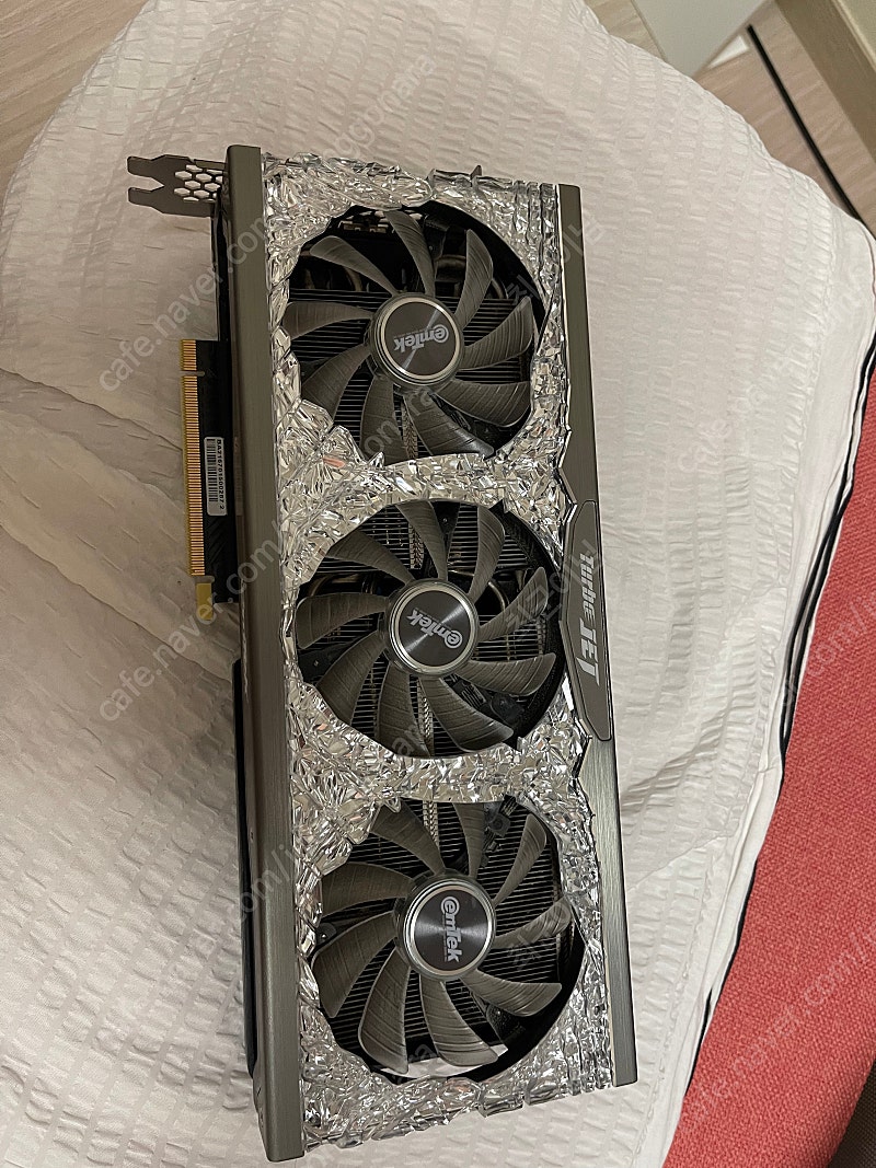 이엠텍 rtx3070 터보젯 보석바 LHR 팝니다