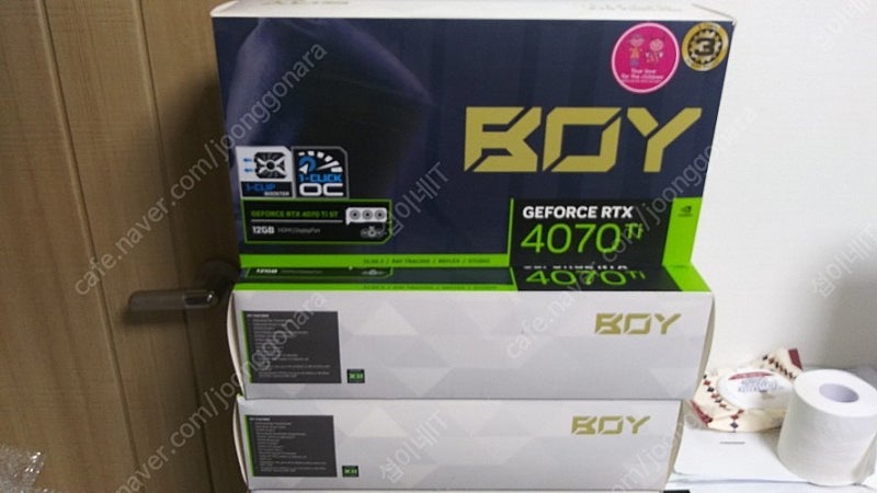 [판매]갤럭시 갤라즈 RTX 4070Ti ST BOY/신품급,풀박스