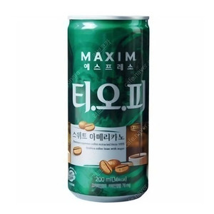 TOP스위트아메리카노200ml 500원