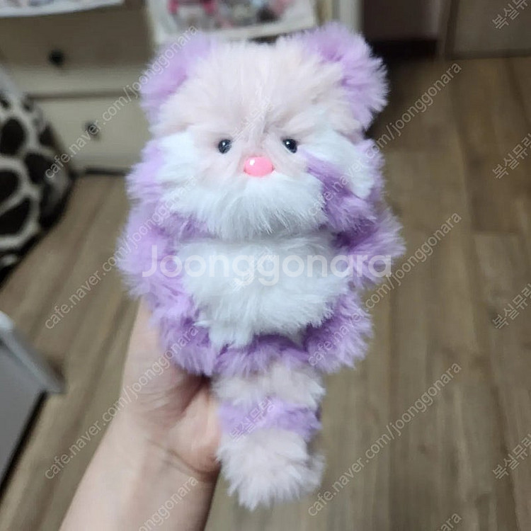 모루인형 포도체리 모티브 너구리 판매합니다--0