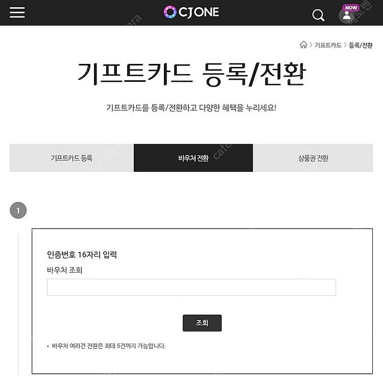 올리브영 기프트카드 5만원--0