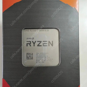 AMD 라이젠 7 5800X3D 중고