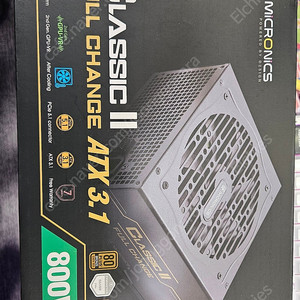 마이크로닉스 Classic II 풀체인지 800W ATX3.1