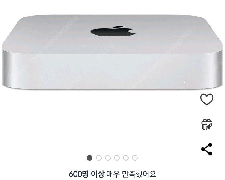 애플 맥미니 m2 8코어/10코어/512GB 미개봉
