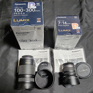 파나소닉 루믹스 7-12mm 정품 렌즈 팝니다.