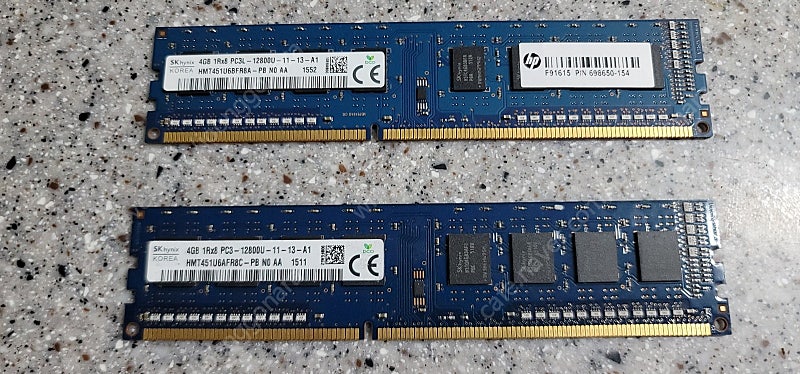 그래픽카드 MSI GTX1050 LP 2GT 무전원, 메모리(램) 4G(하이닉스)