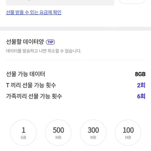 SKT 2기가 4000원