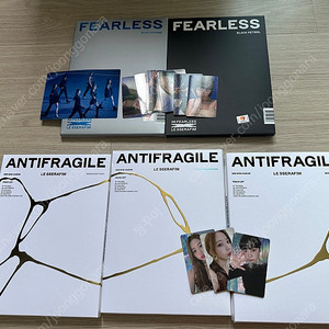 르세라핌 Fearless, Antifragile 앨범