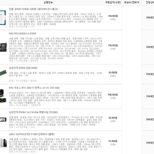 개인 i5-12400 rtx3060ti +144hz 모니터 팝니다 업체x