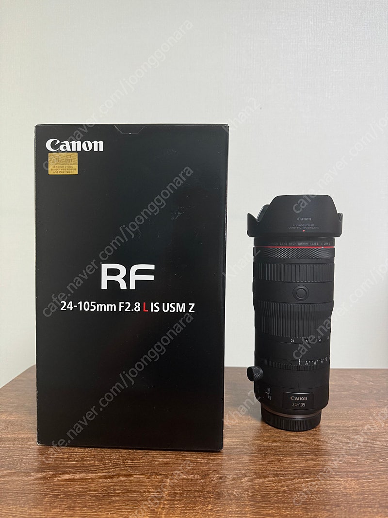 캐논 RF 24-105 f2.8 렌즈 판매합니다.