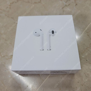 애플 정품 에어팟 2세대 유선 박스+철가루 방지스티커 5개