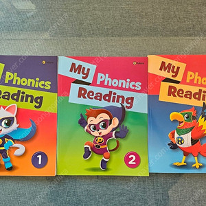 my phonics reading, my first reading 마이 파닉스 리딩, 마이 퍼스트 리딩 총6권