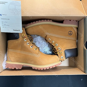 [230] 팀버랜드 6인치 프리미엄 워터프루프 부츠 Wheat Nubuck