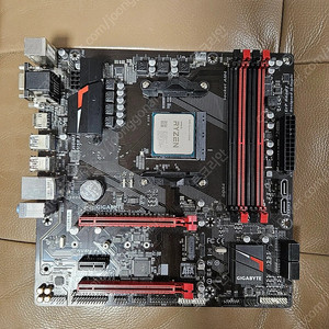 기가바이트 AB350M-Gaming3 + 라이젠 3500x