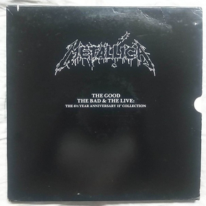 Metallica LP The Good The Bad & The Live 메탈리카 엘피 12" 박스셋.