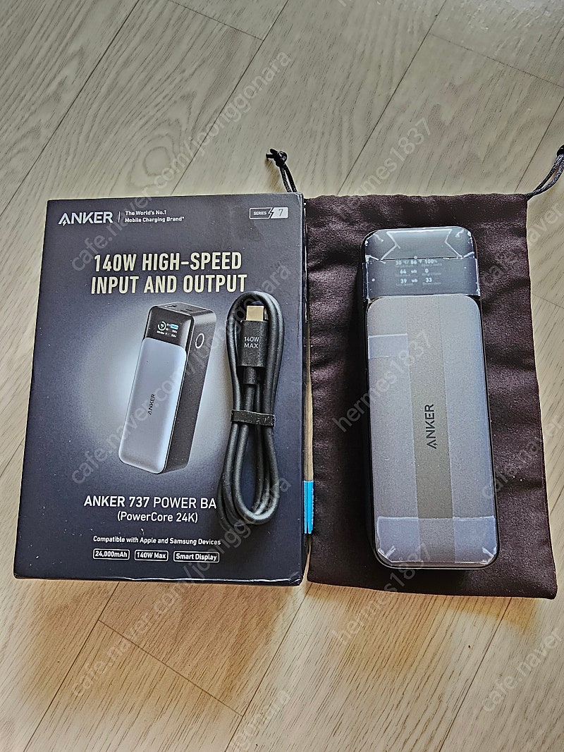 앤커 737 보조배터리 140W ( anker )