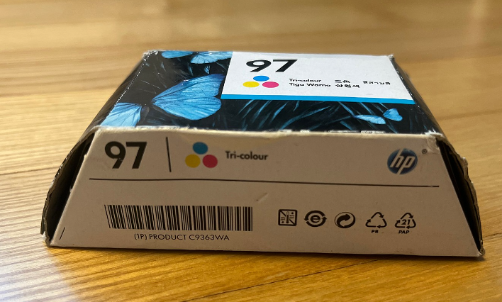 [팝니다] HP 97 C9363 정품 레이저 프린터 프린트 잉크 카트리지 미개봉 새제품