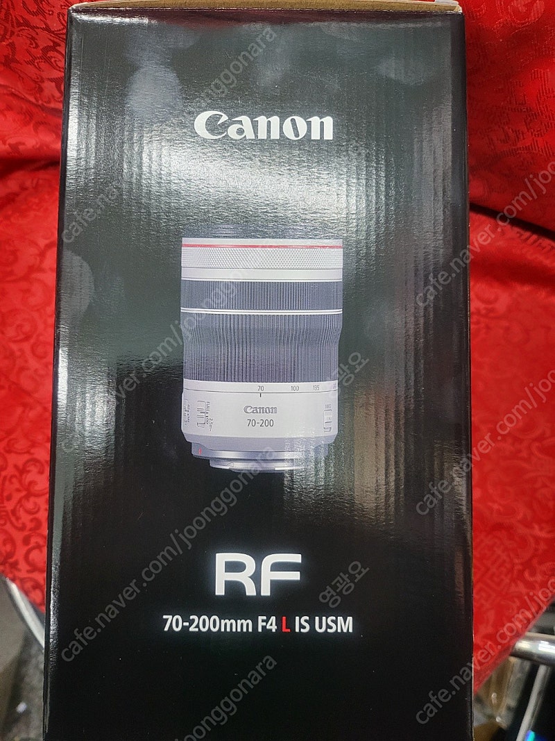 케논 RF70-200 F4 미개봉