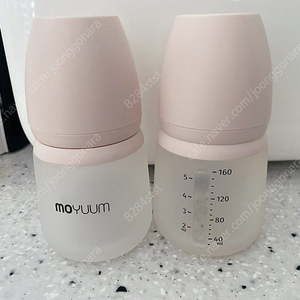 모윰 실리콘 젖병 160ml 2개(노꼭지)