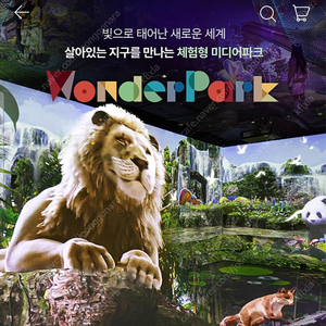 과천 서울대공원 매직플로우 원더파크 (대인1,소인1)