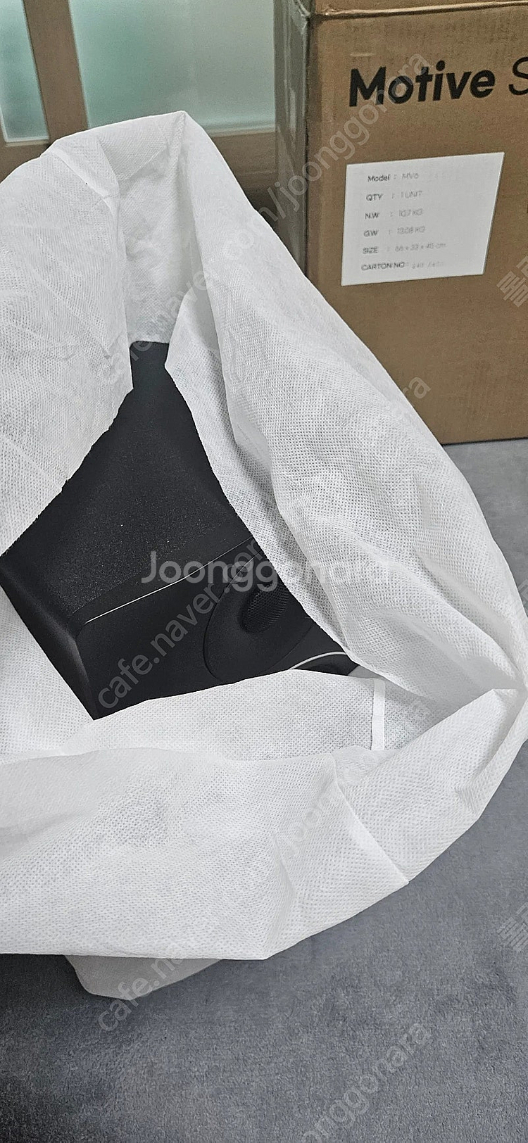 가락전자 mv6스피커 블랙 판매 합니다.가격내림--6