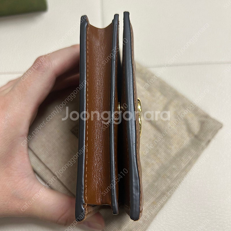 구찌 GG 마틀라세 카드 케이스 지갑--4