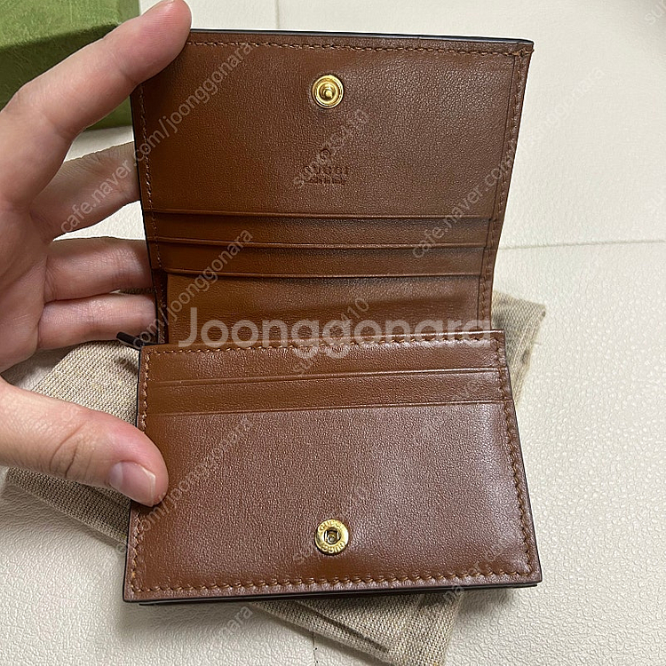 구찌 GG 마틀라세 카드 케이스 지갑--5