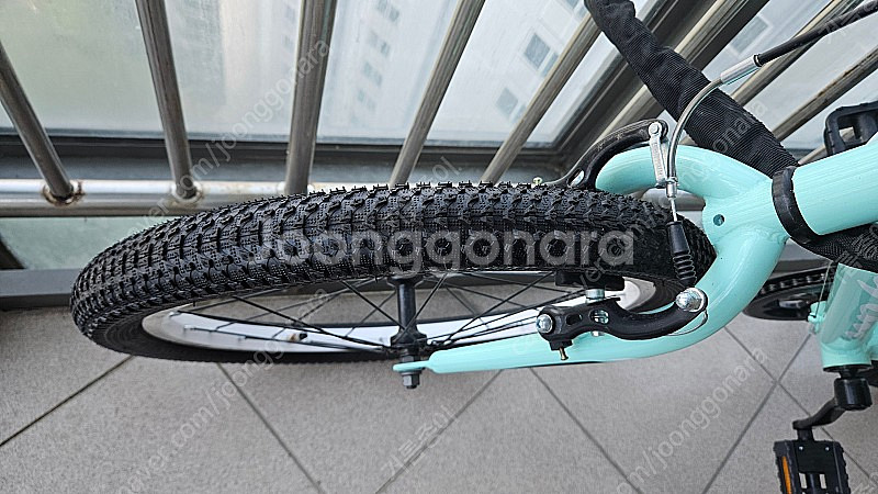 주니어 자전거 S급 거의 새것 팝니다 엘림 20R 민트컬러--1