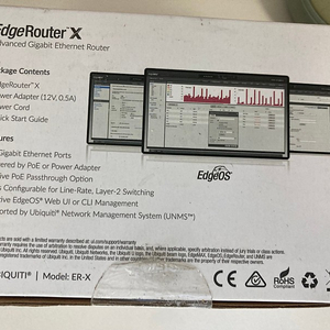 Ubiquiti Networks Edge Router X 4포트 기가비트 라우터 ERX라우터 ERX