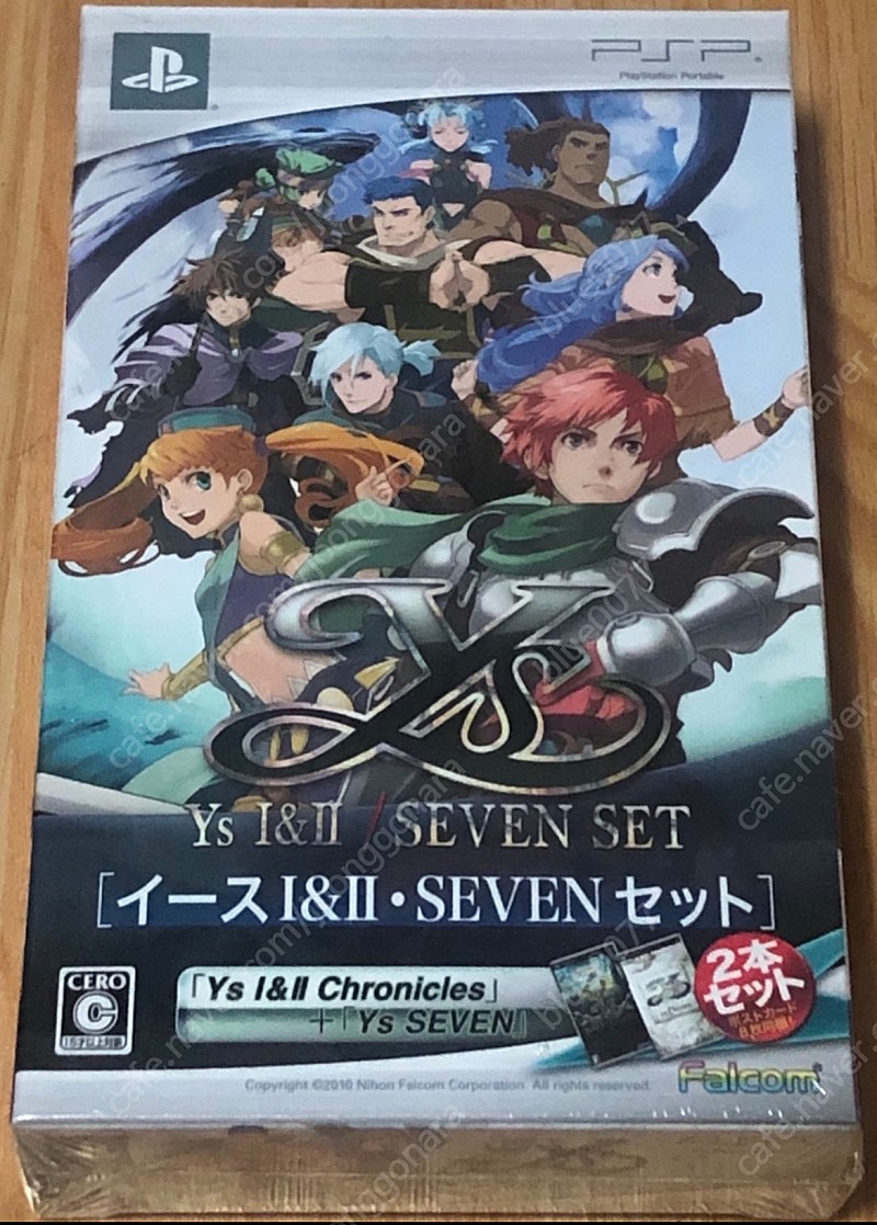 YS 1&2, 7 set PSP 게임