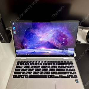 삼성 갤럭시북 프로 360 15인치 i7/16G/1T+512G NT950QDB-K71A 실버