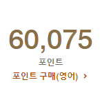 [판매] 메리어트 본보이 포인트 / 60,000 포인트 - 57.5만원