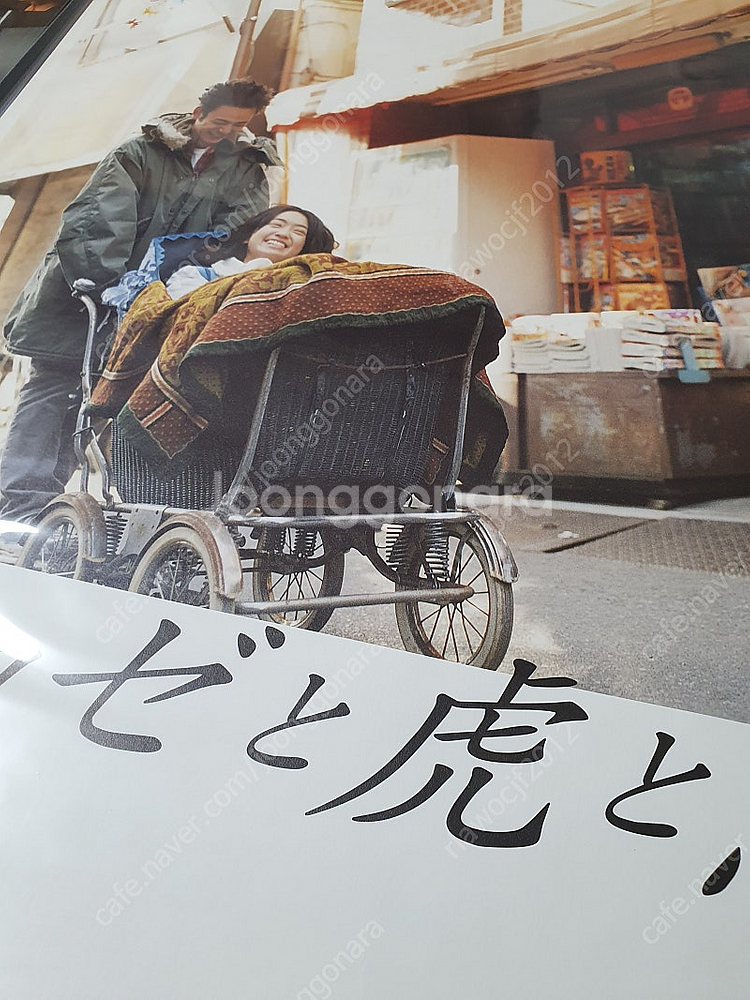 미품 포스터 조제 호랑이 그리고 물고기들 일본 원년 오...--2