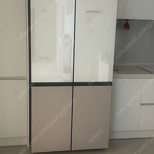 삼성비스포크 정수기 냉장고 (RF85A92W1AP)