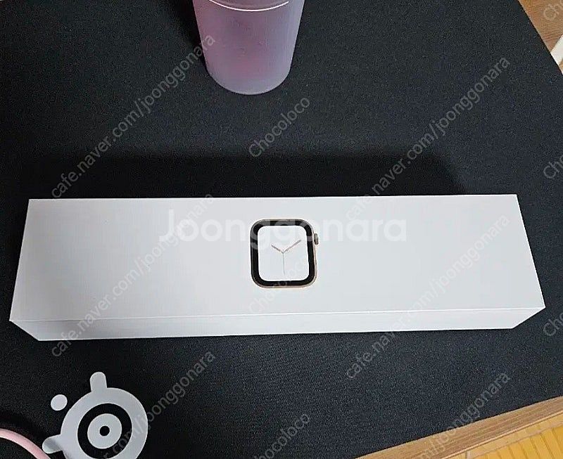 애플워치4 40mm 골드 스테인레스 스틸 케이스 & 골...--0