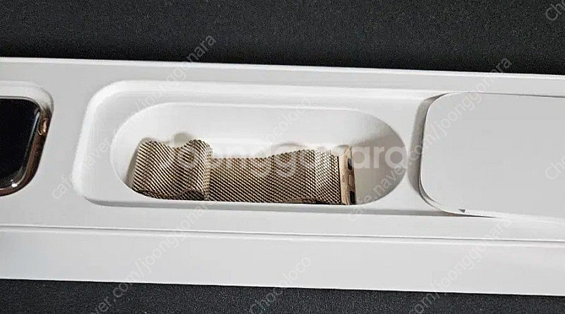 애플워치4 40mm 골드 스테인레스 스틸 케이스 & 골...--2