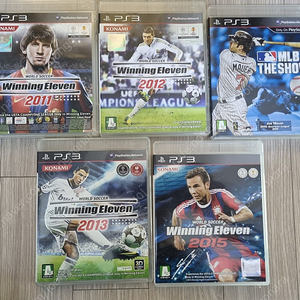 ps3 mlb10 the show, 위닝일레븐2011, 2012, 2013, 2015 일괄 판매합니다